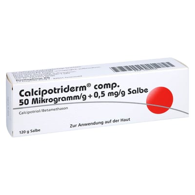 Calcipotriderm comp. 50 Mikrogramm/g + 0,5 mg/g