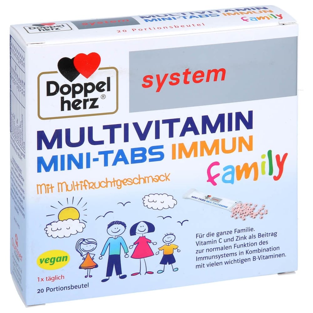 Doppelherz Multivitamin Mini-Tabs family system