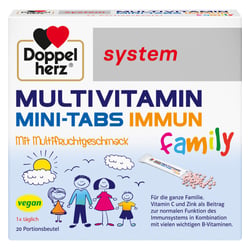 Doppelherz Multivitamin Mini-Tabs family system