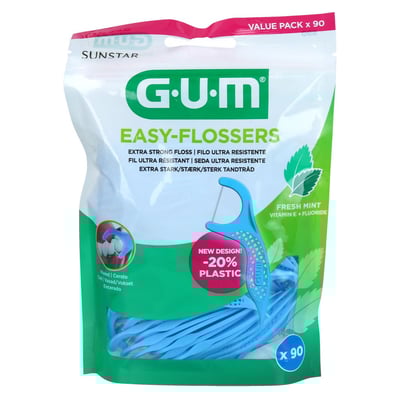 GUM EASY-FLOSSERS Zahnseide inkl.Halter