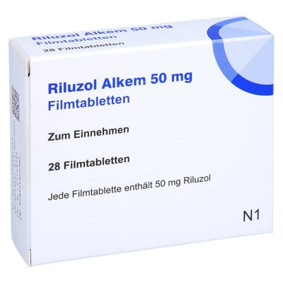 Riluzol Alkem 50 mg Filmtabletten Produktbild 1