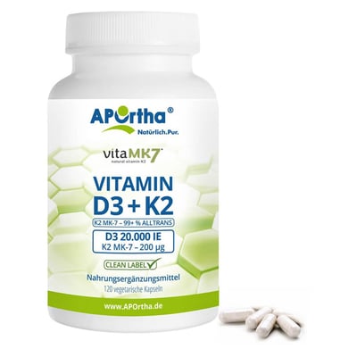 Vitamin D3 20.000ie+k2 200