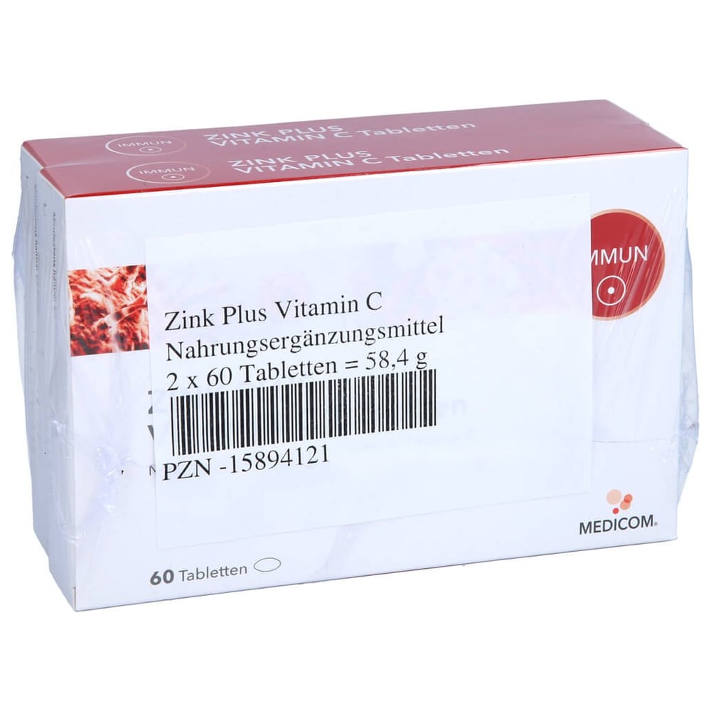 Zink Plus Vitamin C Tab