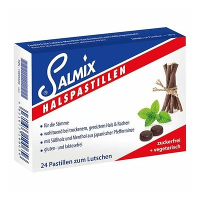 Salmix Halspastillen zuckerfrei