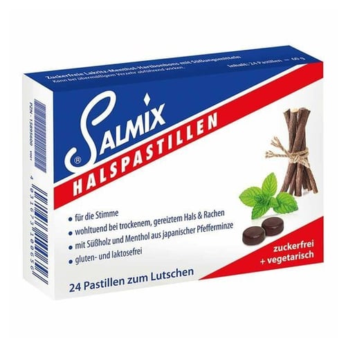 Salmix Halspastillen zuckerfrei