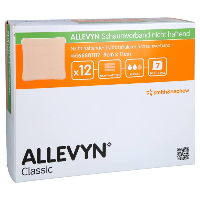 Allevyn Schaumverband 9x11 cm nicht haftend