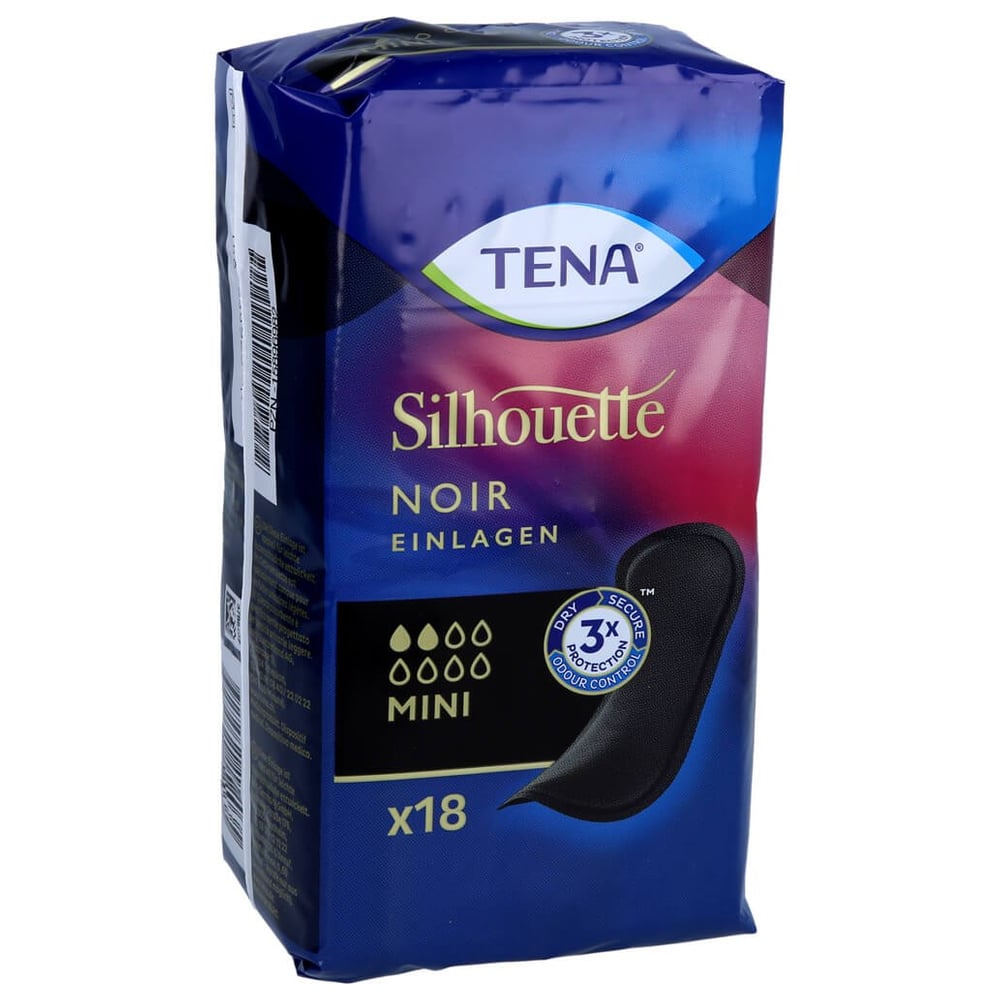 TENA Silhouette Inkontinenz Einlagen mini noir