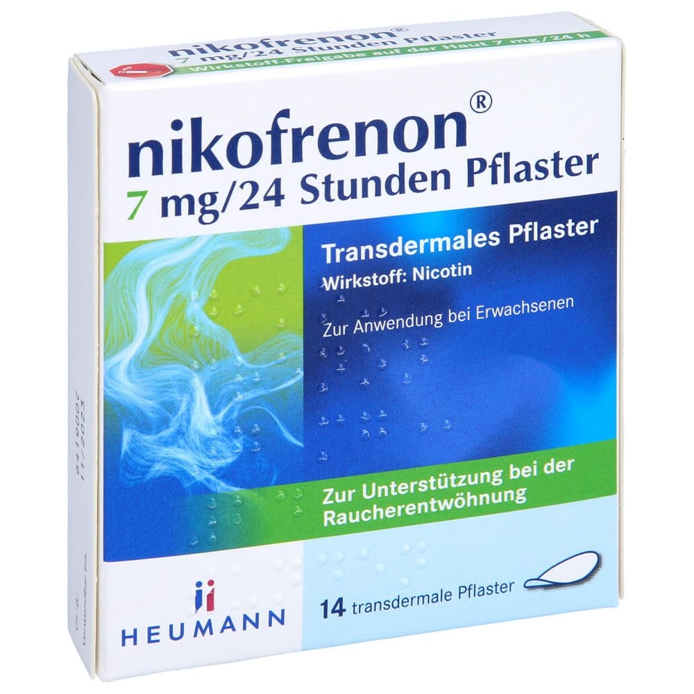 Nikofrenon 7 mg/24 Stunden Heumann