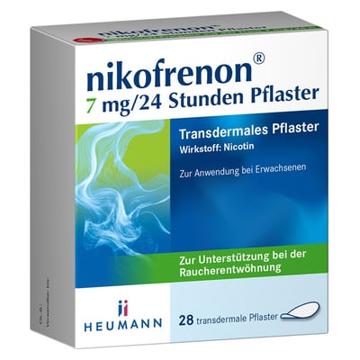 Nikofrenon 7 mg/24 Stunden Heumann Produktbild 1