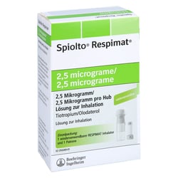 Spiolto Respimat 2.5 ug/2.5 ug Hub wiederverwend.