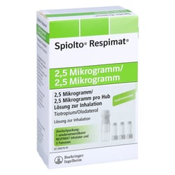 Spiolto Respimat 2.5 ug/2.5 ug Hub wiederverwend.