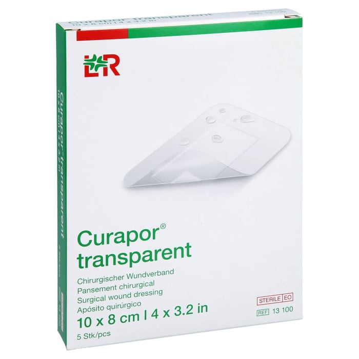 Curapor Wundverband steril transparent 8x10 cm