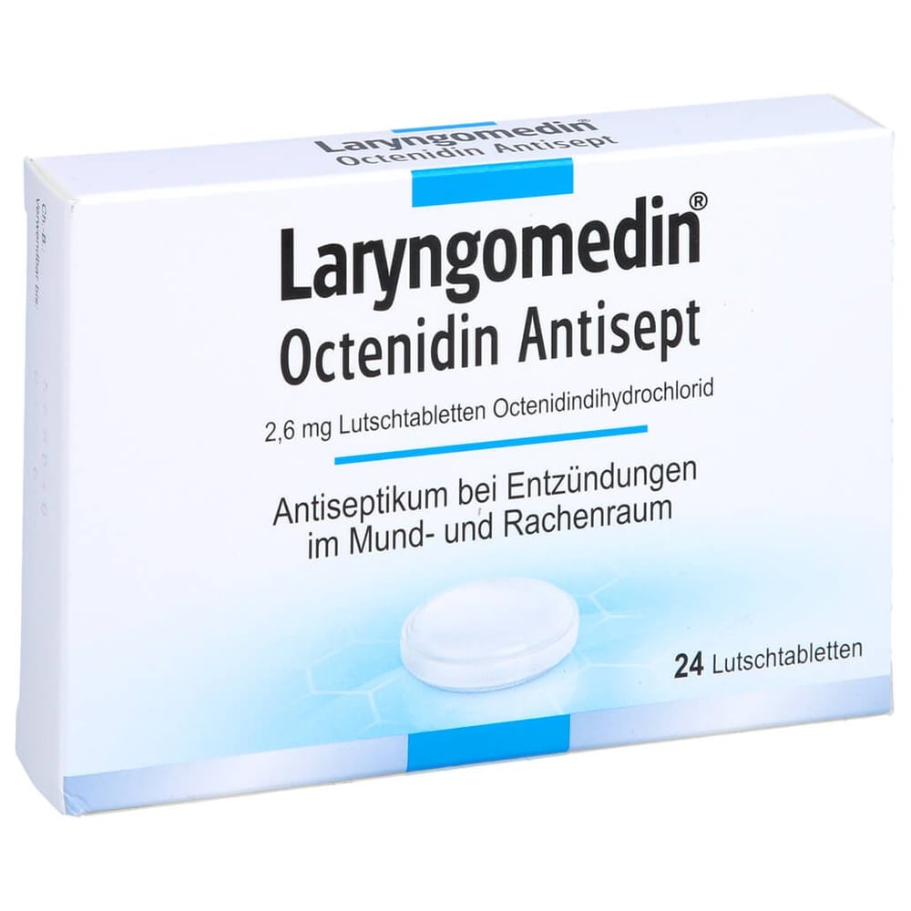 Laryngomedin Octenidin Antisept 2,6 mg