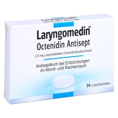 Laryngomedin Octenidin Antisept 2,6 mg