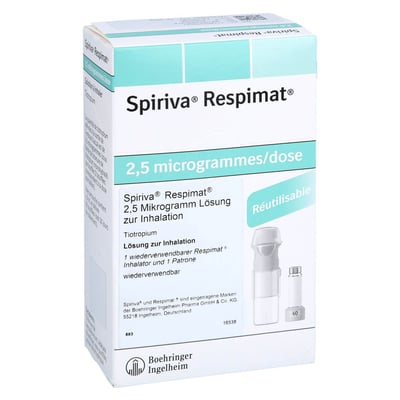 Spiriva Respimat 2,5 Mikrogramm wiederverwendbar