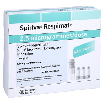Spiriva Respimat 2,5 Mikrogramm wiederverwendbar