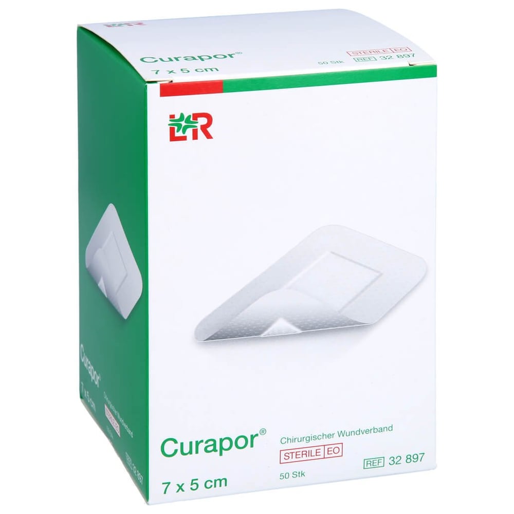 Curapor Wundverband steril 5x7 cm