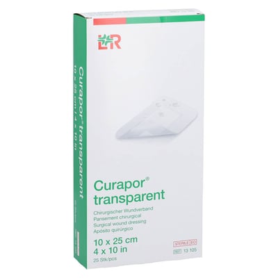 Curapor Wun St Tra 10x25cm