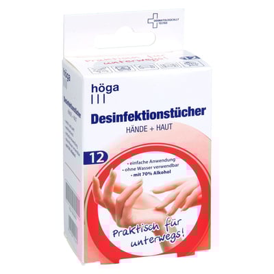 Desinfektionstue Hand Haut