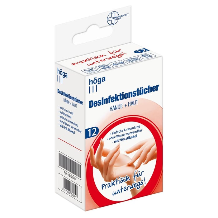 Desinfektionstue Hand Haut
