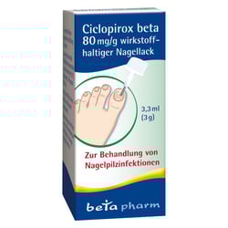 Ciclopirox beta 80 mg/g