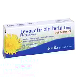 Levocetirizin beta 5 mg
