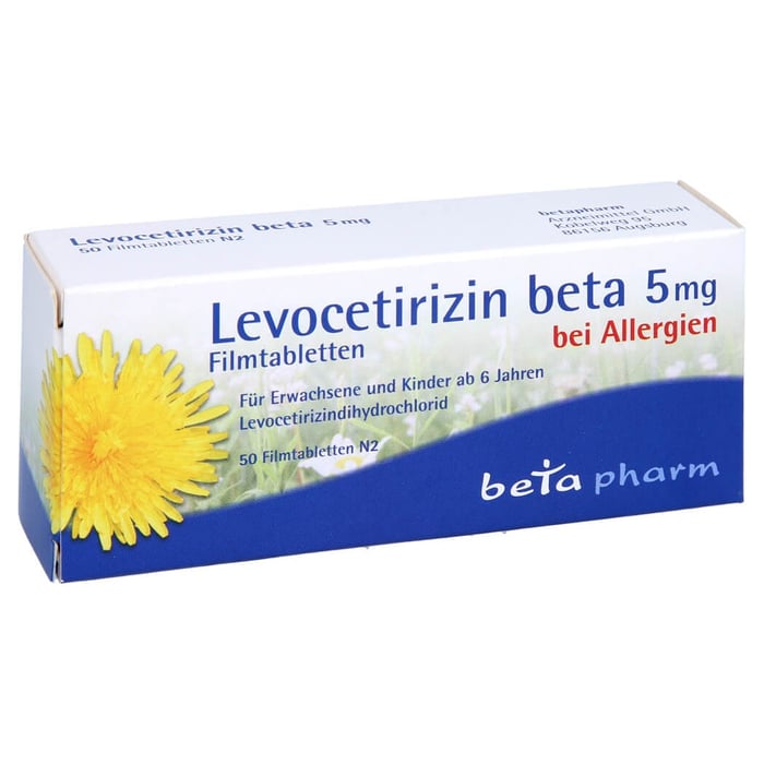 Levocetirizin beta 5mg