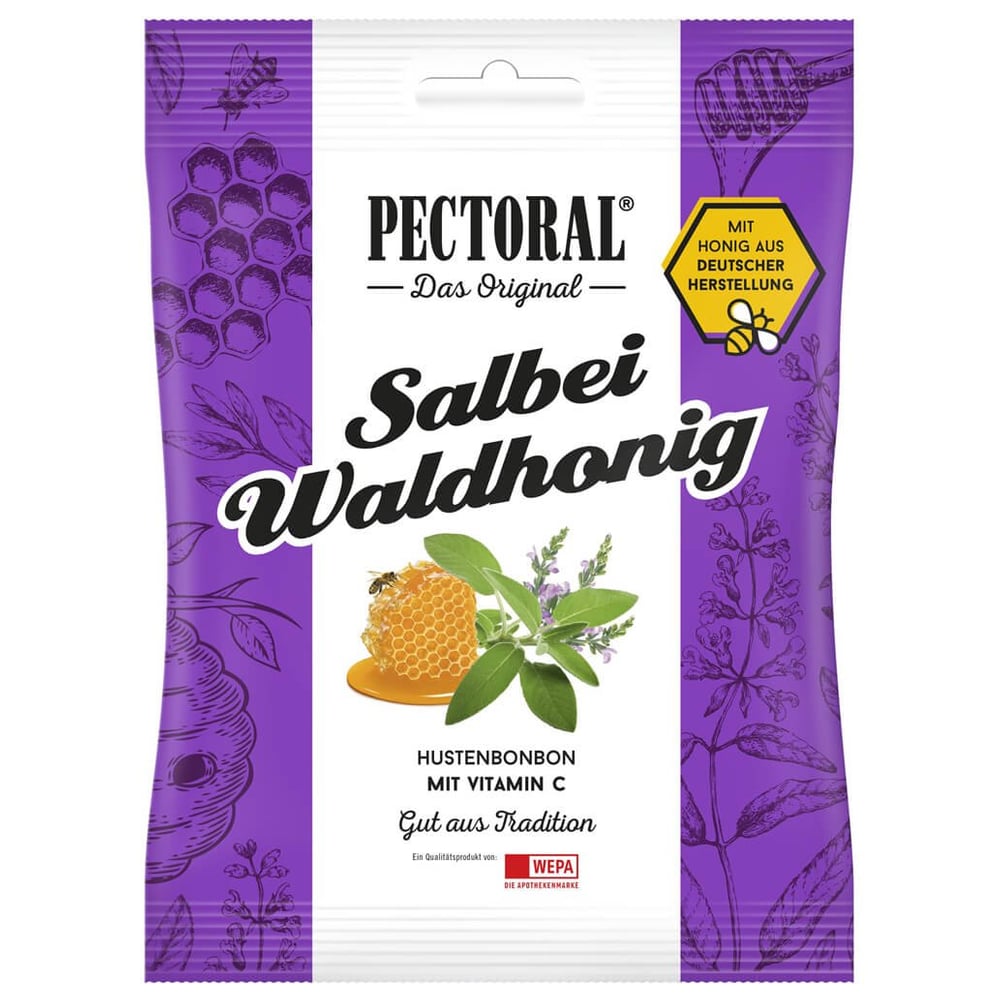 Pectoral Salbei Waldhonig Bonbons Btl.