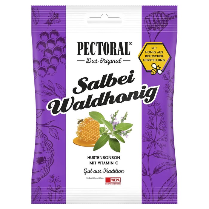 Pectoral Salbei Waldhonig Bonbons Btl.