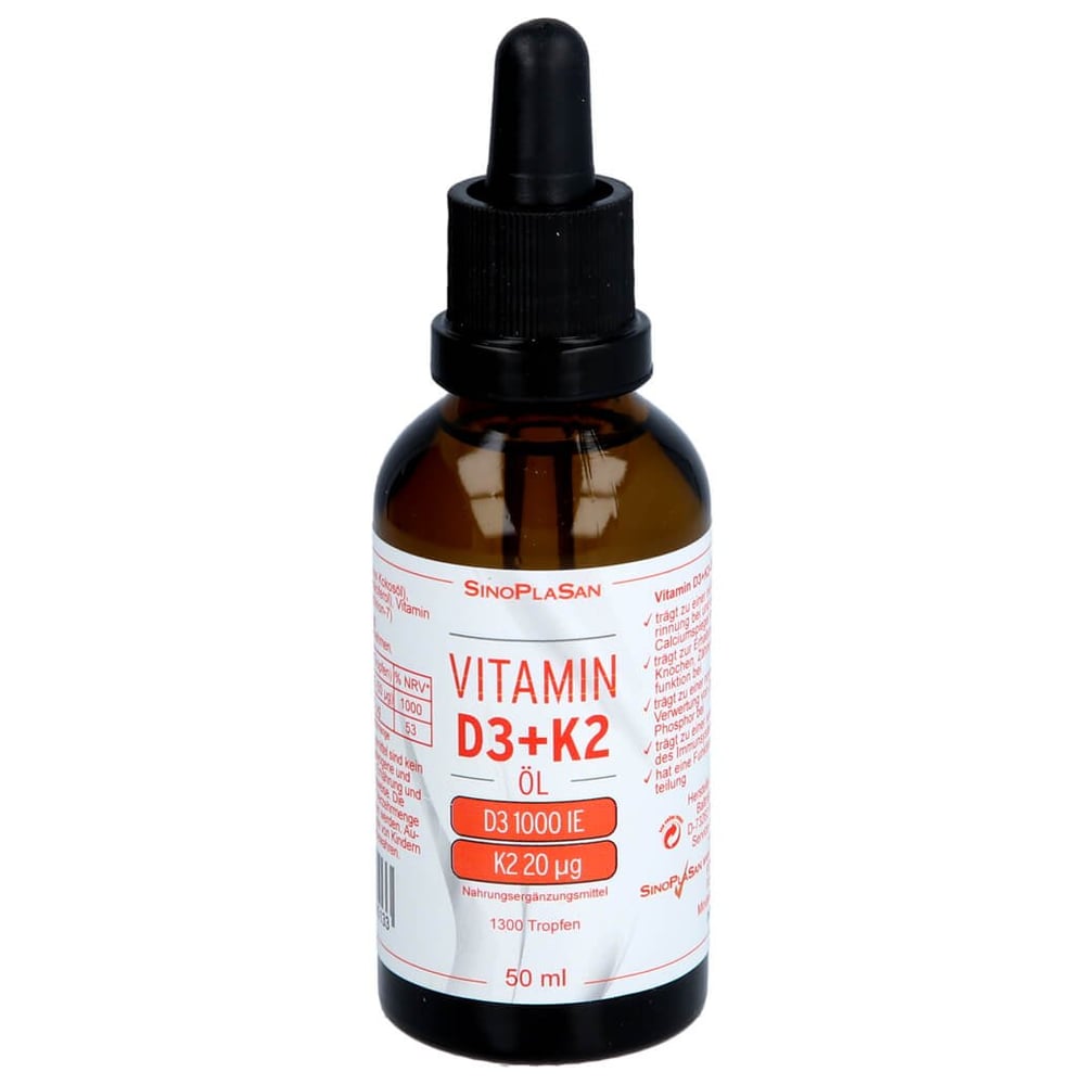 Vitamin D3/K2 1000 IE / 20 mcg