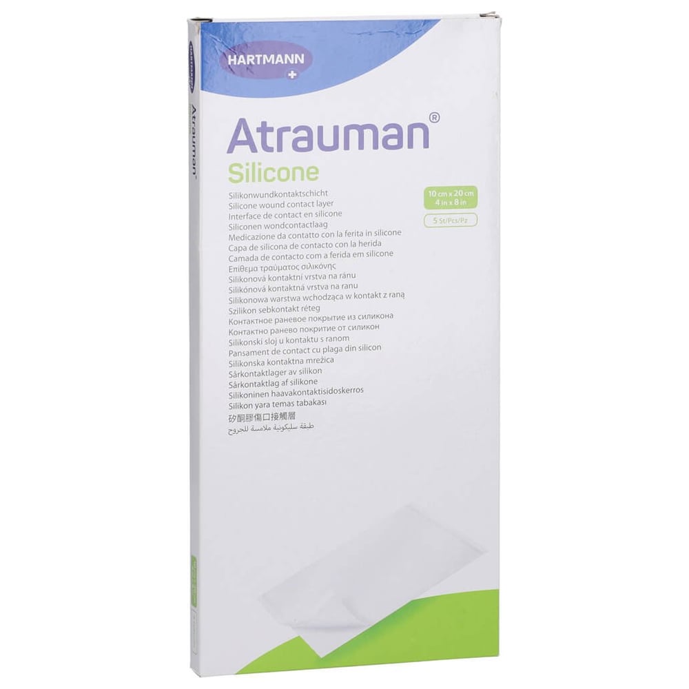 Atrauman Silicone steril 10x20 cm Kompressen