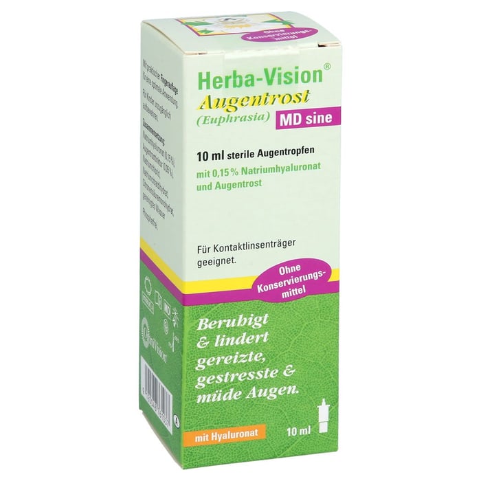 Herba-vision Augentrost Md sine Augentropfen