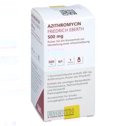 Azithromycin Friedrich Eberth 500mg Pul.Kon.
