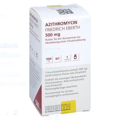 Azithromycin Friedrich Eberth 500mg Pul.Kon.