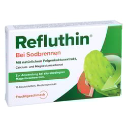 Refluthin bei Sodbrennen Kautabletten Frucht