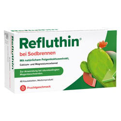 Refluthin bei Sodbrennen Kautabletten Frucht