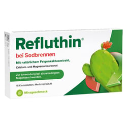 Refluthin bei Sodbrennen Kautabletten Minze