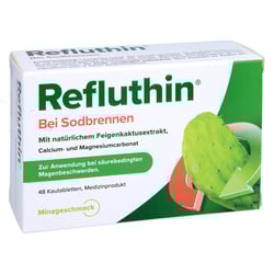 Refluthin bei Sodbrennen Kautabletten Minze