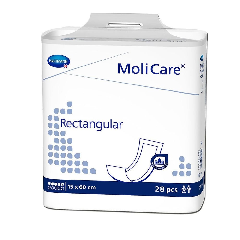Molicare rectangular 5 Tropfen 15x60 cm