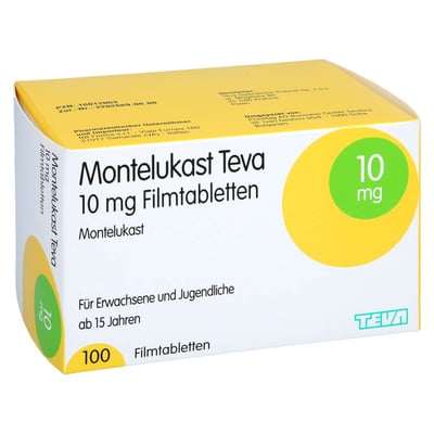 Montelukast Teva 10 mg