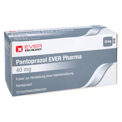 Pantoprazol Ever Pharma 40 mg P.Hrst. Injk. Lsg