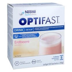 Optifast Drink Erdbeere Pulver