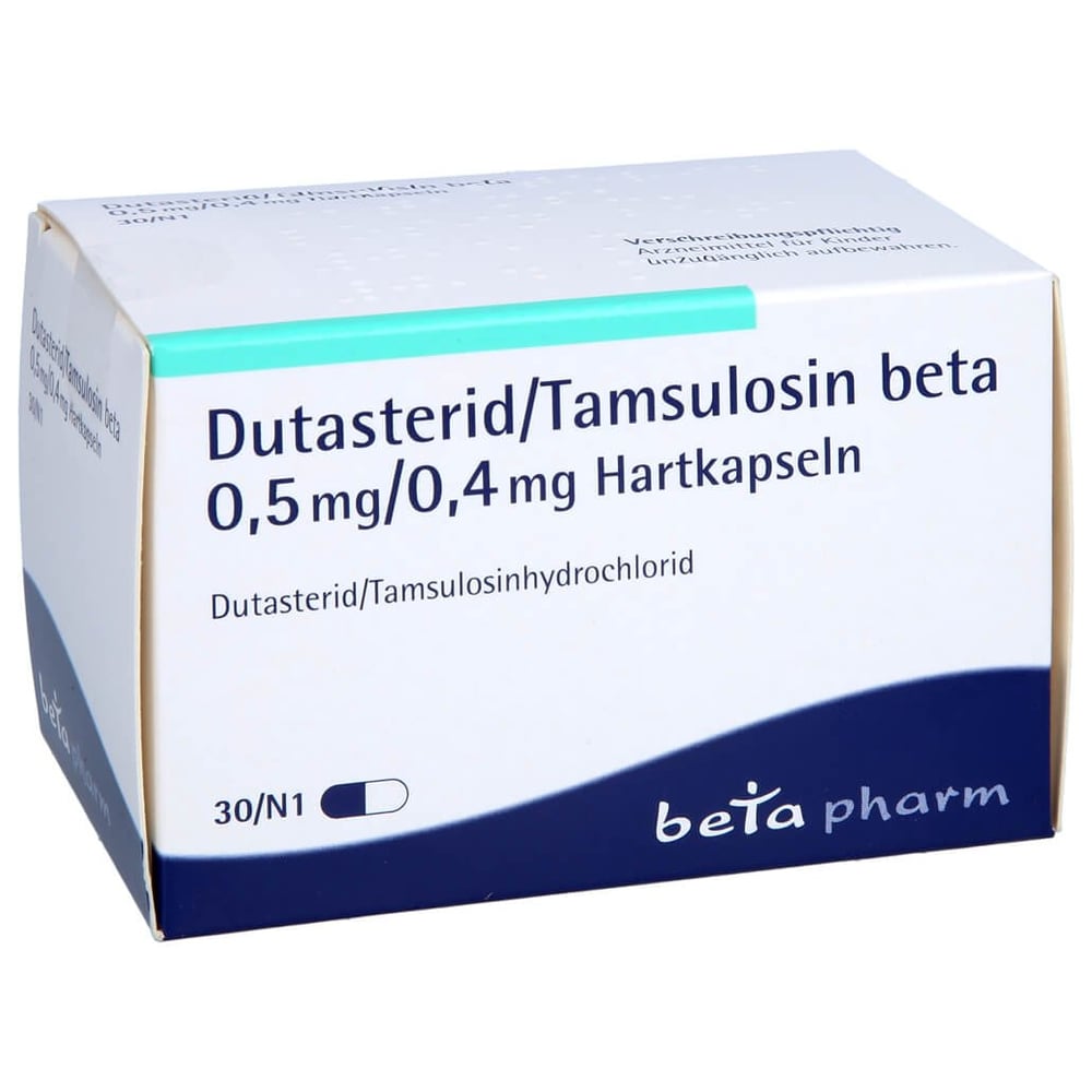 Dutasterid/Tamsulosin beta 0,5 mg/0,4 mg Hartkapseln