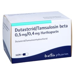 Dutasterid/Tamsulosin beta 0,5 mg/0,4 mg Hartkapseln