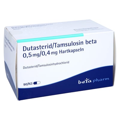 Dutasterid/Tamsulosin beta 0,5 mg/0,4 mg Hartkapseln