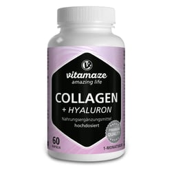 Collagen 300 mg + Hyaluron 100 mg hochdosiert