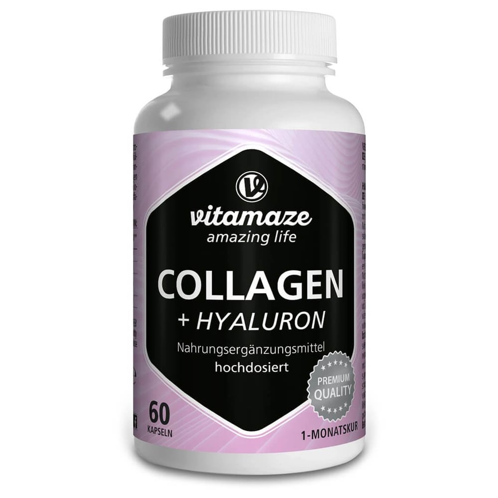 Collagen 300mg + Hyaluron 100mg hochdosiert