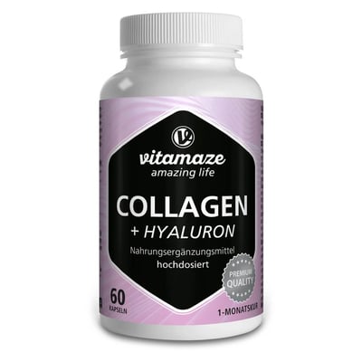 Collagen 300mg + Hyaluron 100mg hochdosiert