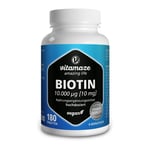 Biotin 10 mg hochdosiert vegan Produktbild 1