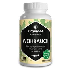 Weihrauch 900mg hochdosiert vegan